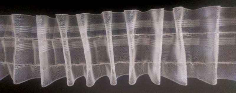 Panglică pentru drapare la tivul perdelei sau al draperiei